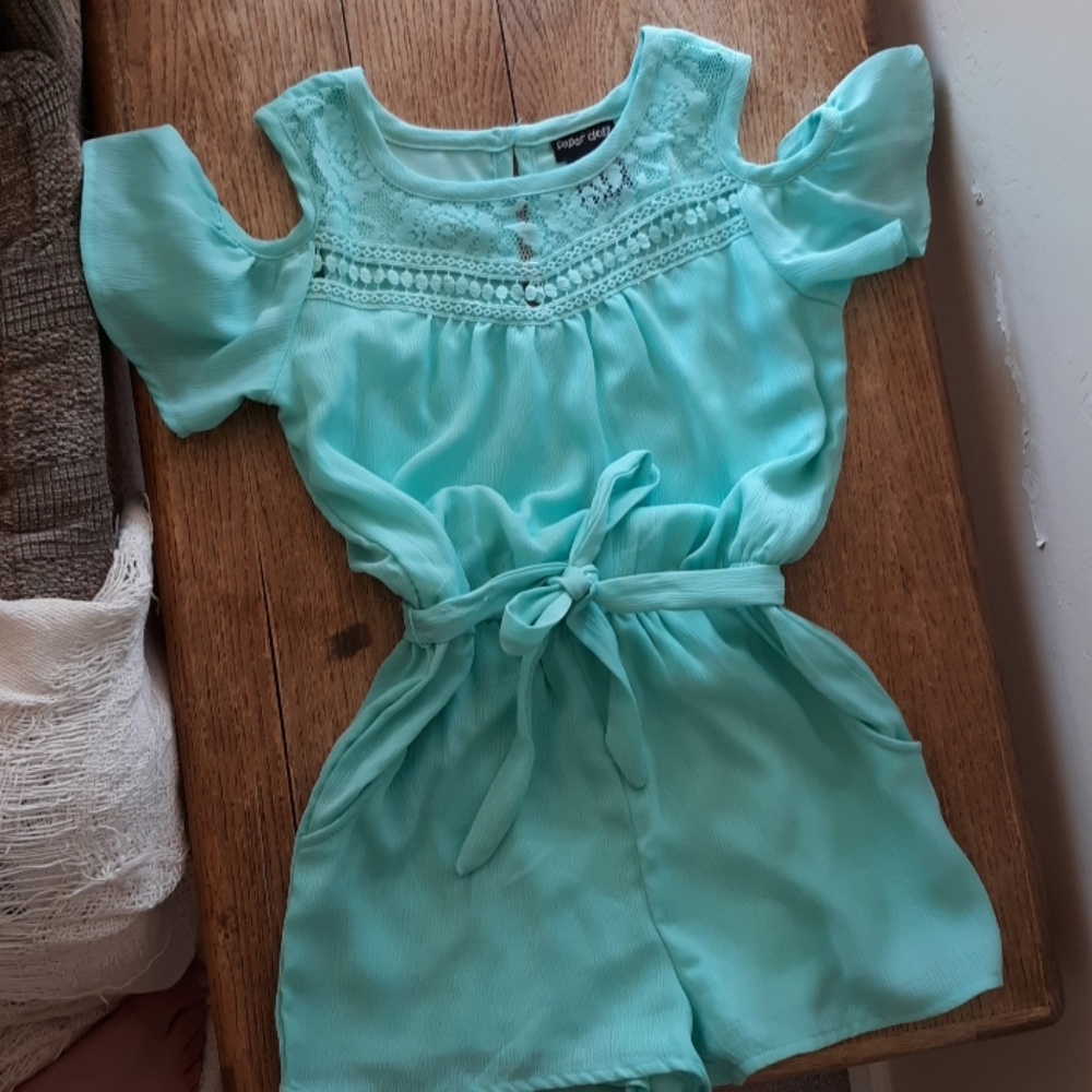 A teal jumper